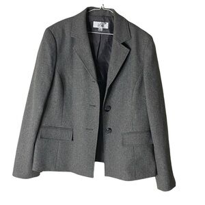 Le Suit Gray Blazer Elegant Suit Jacket